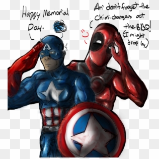 Happy Memorial Day To You And Yours - Captain America Memorial Day, HD Png Download