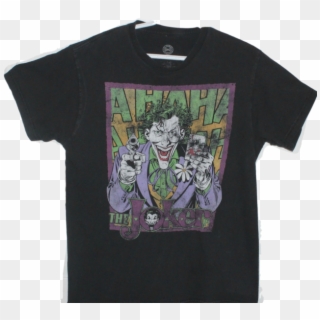 Vintage Batman The Joker T Shirt Size Medium Men's - Cartoon, HD Png Download