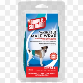 Simple Solution Washable Male Wrap Dog Diaper, Small, - Simple Solution Washable Male Wrap, HD Png Download