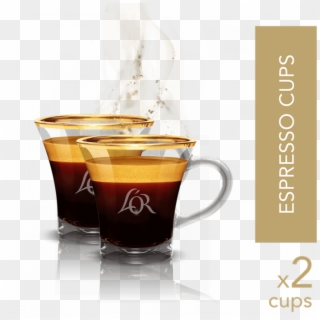 2 Espresso Cups - L'or, HD Png Download
