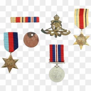 Lot Of Items Of A Jewish Soldier In The British Army, - Bronze Medal, HD Png Download