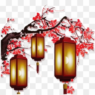 #freetoedit #chinese #lantern #chineselanterns #chinesenewyear - Chinese New Year Decorations Png, Transparent Png