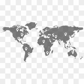 North America - High Resolution World Map Vector, HD Png Download