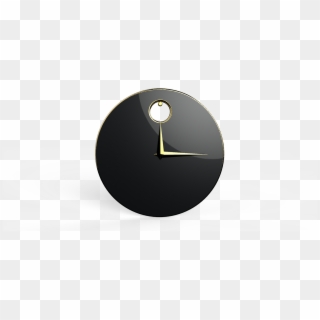 The Black And Gold Galileo Is Inspired By The Colors - Wall Clock, HD Png Download