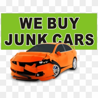 Free Junk Car Removal Any Make Any Model Any Condition - Broken Car Transparent Background, HD Png Download