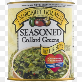 Margaret Holmes Seasoned Heat N Serve Collard Greens, - Margaret Holmes Seasoned Collard Greens 15 Oz, HD Png Download