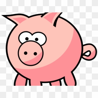 Cartoon Pig Clipart - Cartoon Pig Clipart Png, Transparent Png
