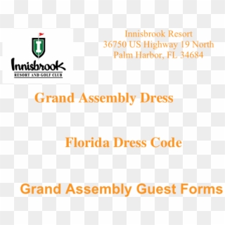 Grand Assembly Dress Code Florida Dress Code Dresscodetri - Colorfulness, HD Png Download