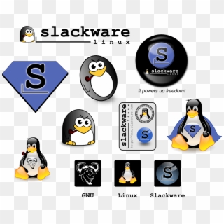 //slackware Linux Graphics - Linux, HD Png Download