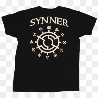 Gemini Syndrome Synner Symbol T-shirt Back - Do Dope Fuck Hope, HD Png Download