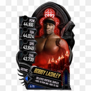 Supercard Bobbylashley S4 20 Goliath Supercard Bobbylashley - Wwe Supercard Rey Mysterio, HD Png Download