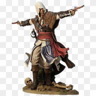 More Images - Assassin's Creed Edward Statue, HD Png Download