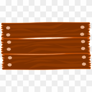 Wood, Planks, Blank, Sign, Fence - Wood Plank Clipart, HD Png Download