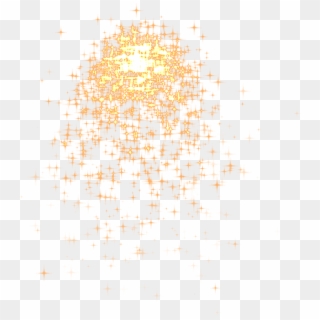 Golddust Stars Glitter Sparkle Volcano - Art, HD Png Download