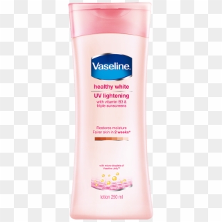 Vaseline Healthy White Uv Lightening 250ml E1444623223675 - Vaseline Healthy White Instant Fair With Micro Reflectors, HD Png Download