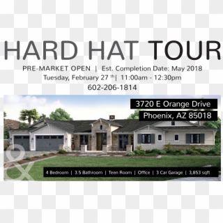 Hard Hat Tour 3720 E Orange Drive - Estate, HD Png Download