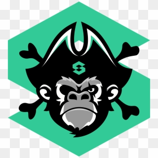 Monkey 3100×3375 614 Kb - Pirate Logo E Sport, HD Png Download
