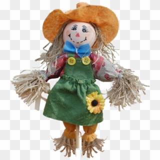 Isolated, Scarecrow, Autumn, Forest - Homemade Scarecrow, HD Png Download