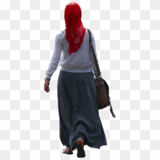 Walking Away Silhouette Png - Arab Woman Walking Png, Transparent Png