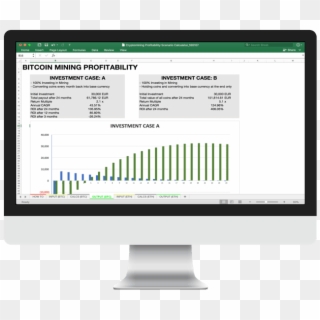 Bitcoin & Etherum Profit Calculator - Computer Monitor, HD Png Download