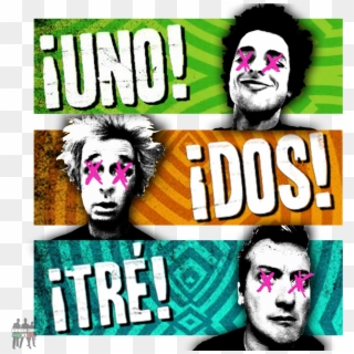 Uno Dos Tre - Green Day Uno Dos Tre Cover, HD Png Download - 1280x1244 ...