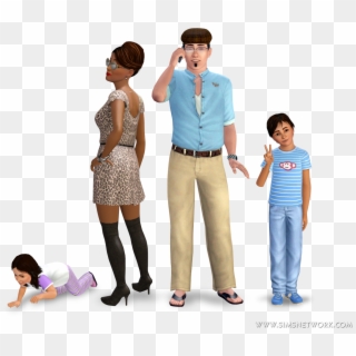 The Sims 3 Hidden Springs - Sims 3 Hidden Springs Family, HD Png Download