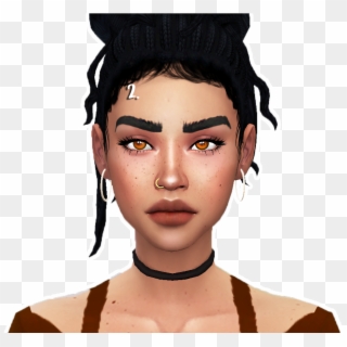 Sims 4 Maxis Match - Sims 4 Maxis Eyebrows, HD Png Download