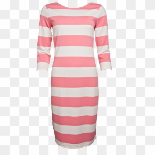 Gant Striped Shift Dress Pink, HD Png Download