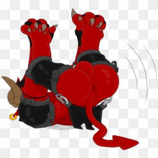 1079x985, Demonic Rear ) - Cartoon, HD Png Download