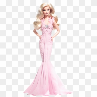 Pink Hope Barbie® Doll Is A Glamorous And Lovely Tribute - Pink Hope Barbie Doll, HD Png Download