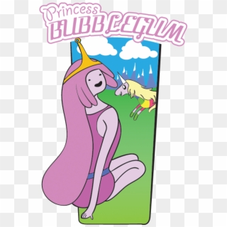 Princess Bubblegum Pin-up - Cartoon, HD Png Download