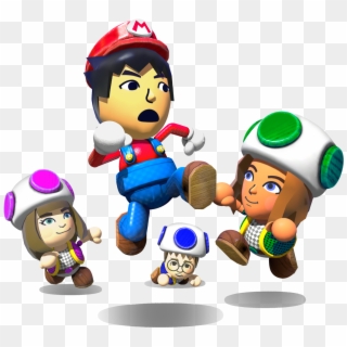 Nintendo Land Characters - Nintendo Land Mario Chase Png, Transparent Png