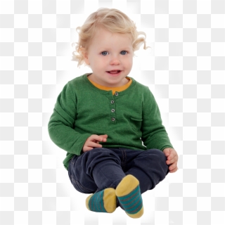 Kid Sitting Png - Toddler, Transparent Png
