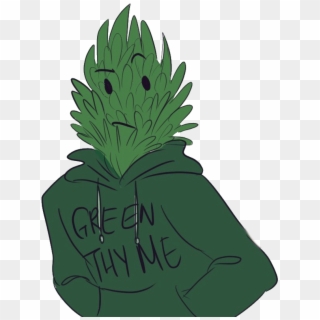 Greent H Y M E On Twitter - Pineapple, HD Png Download