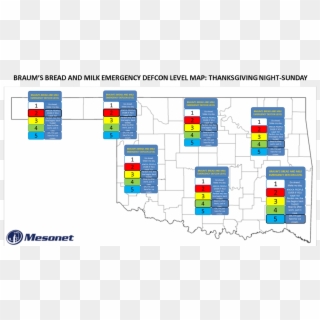 Oklahoma Mesonet On Twitter - Braums Buy All The Bread Bad Weather Graphic Oklahoma, HD Png Download