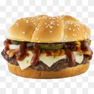 Smoked Bacon, Bbq Bacon, Beef Patty, Pepper Jack Cheese, - Braums Bbq Bacon Burger, HD Png Download