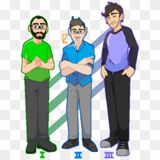 Imagehey Vsauce, Vsauce Squad Here - Cartoon, HD Png Download