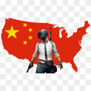Playerunknown's Battlegrounds Mobile Or Pubg Mobile - Red Map Of America, HD Png Download