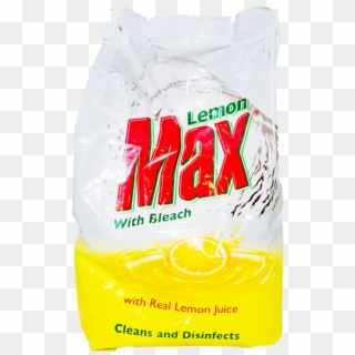Lemon Max Dishwash Powder With Bleach 900 Gm - Packaging And Labeling, HD Png Download