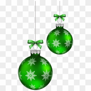 Free Png Green Christmas Balls Decoration Png - Christmas Decor Blue Png, Transparent Png