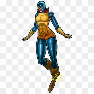 Marvel Girl Costume - Cartoon, HD Png Download