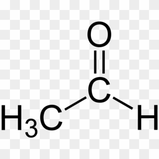 Acetaldehyde-2d - Acetone Molecule, HD Png Download