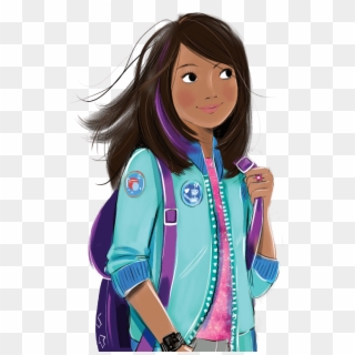 I Want To Be The First Astronaut On Mars - Luciana American Girl Png, Transparent Png