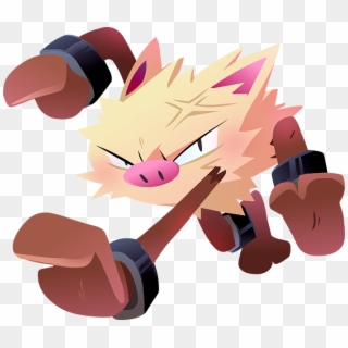 #057 Primeape By Kuitsuku - Primeape Chibi, HD Png Download