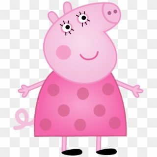 Peppa Clipart S Party Time - Tia Da Peppa Pig Png, Transparent Png