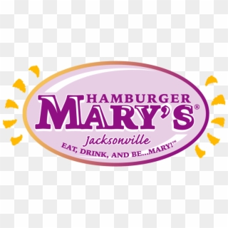 Mary's Drag Queen Revue Every Friday & Saturday Night - Hamburger Mary's Logo Jacksonville, HD Png Download