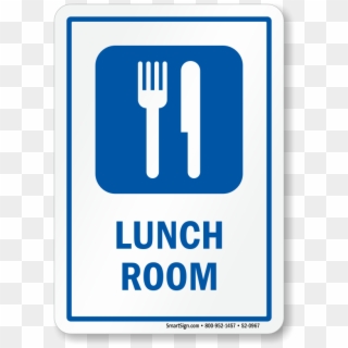 Lunch Room - Sign, HD Png Download