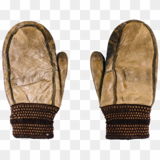 Leather Mittens Thumbnail - Leather, HD Png Download