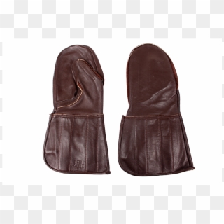 Unused Mittens' Palm Side And Back Side - Leather Jacket, HD Png Download