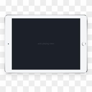 Ipad With Video - Tablet Computer, HD Png Download